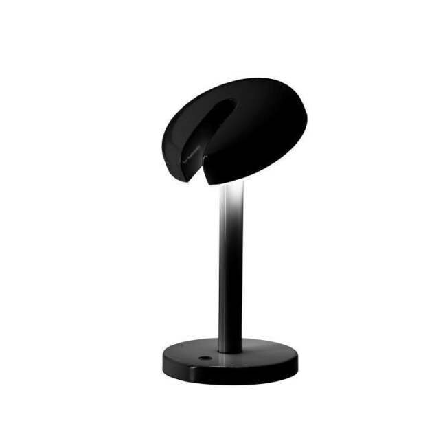 Czarna lampa stołowa LED Cabriolette