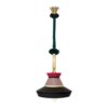 Wisząca lampa Calypso So Guadaloupe Outdoor w kolorach czerni i czerwieni, o klasie szczelności IP65