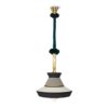 Wisząca lampa Calypso So Guadaloupe Outdoor w odcieniach bieli, czerni i szarości, o klasie szczelności IP65