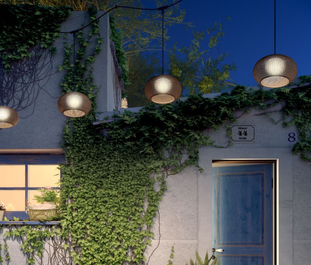 Ogrodowa girlanda Garota S/27/4L Outdoor o klasie szczelności IP66