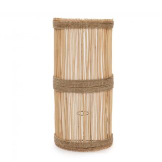 Rattanowa lampa Jalal – idealna na taras lub do salonu w stylu boho