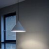Niebieska lampa wisząca Konko Light o średnicy 60 cm