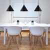 OUTLET wisząca lampa metalowa Benjamin w kształcie czarnego stożka – Frandsen Lighting