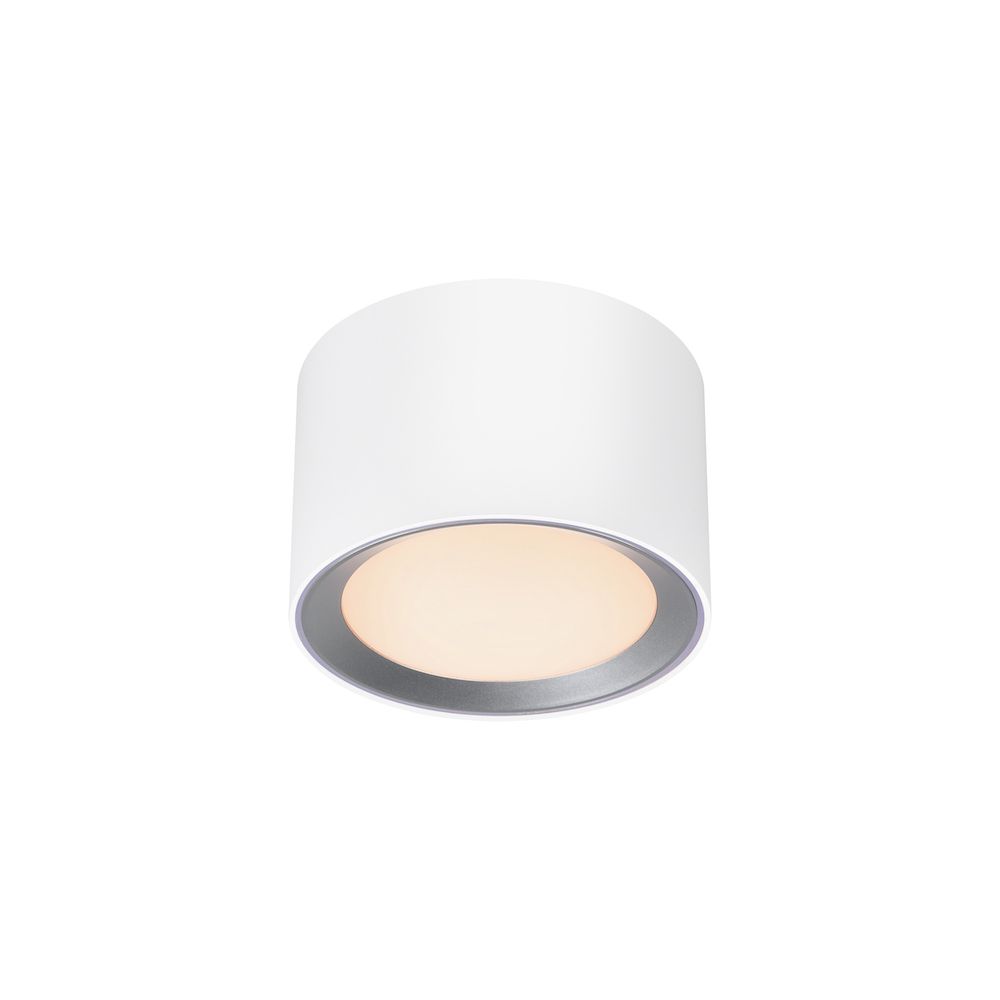 Biała lampa sufitowa LED Landon Smart
