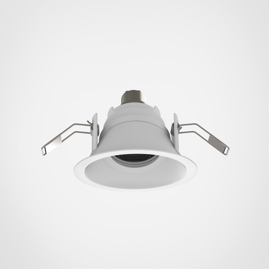 Biała oprawa sufitowa Minima Slimline 25 o klasie szczelności IP65
