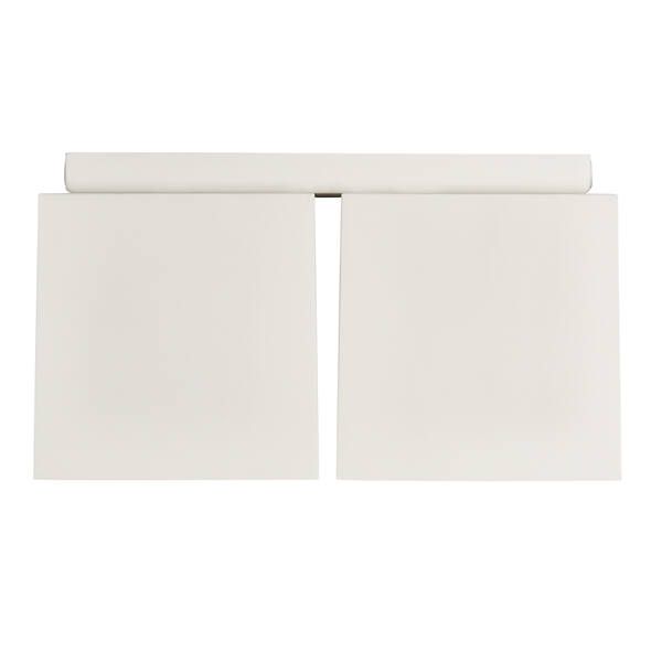 Biała, podwójna lampa sufitowa Ethan od Nordlux