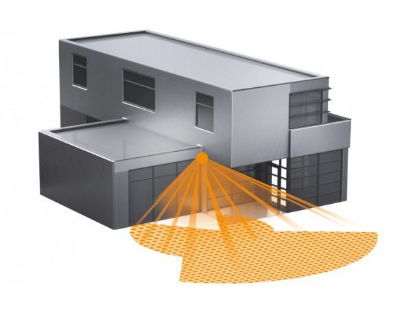 Biały czujnik ruchu SensIQ S