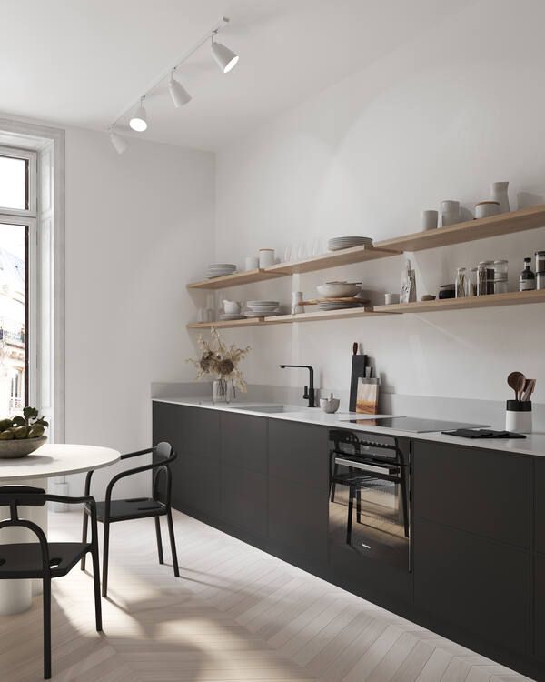 Biały reflektor sufitowy Link Koniekel – system oświetlenia szynowego