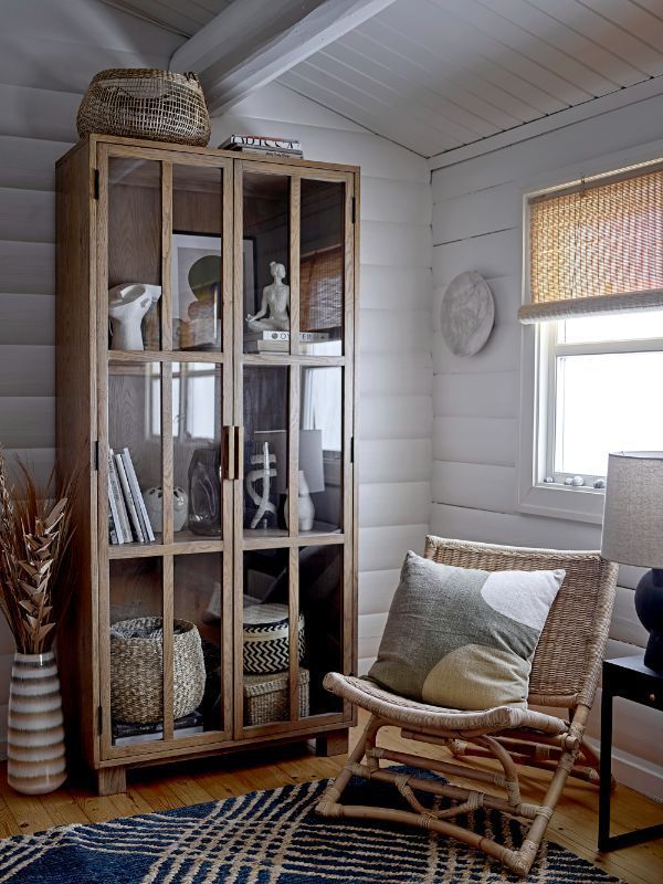 Brązowa lampa stołowa Sergio