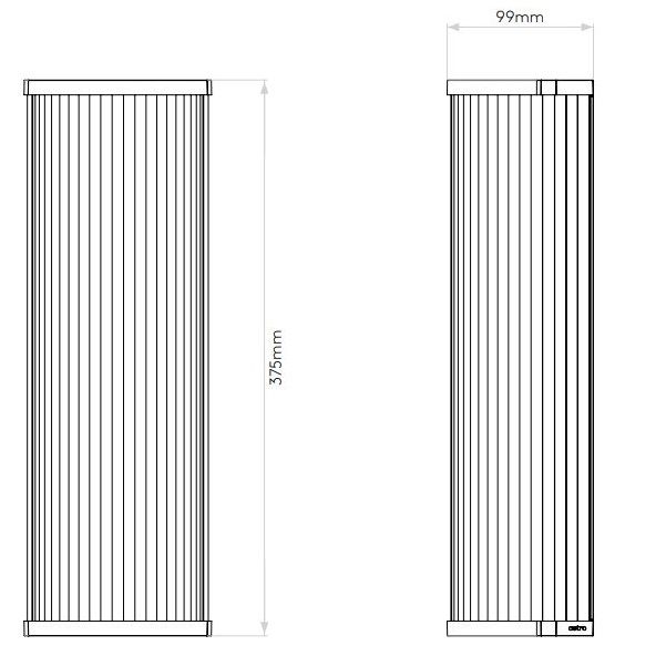 Brązowy kinkiet Avignon Round 375 ze szkła