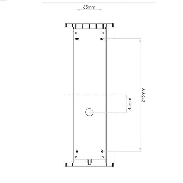 Brązowy kinkiet Avignon Round 375 ze szkła