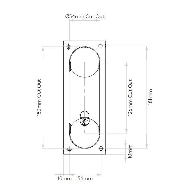 Brązowy kinkiet Fuse 3 LED idealny do czytania