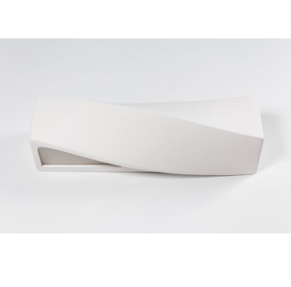 Ceramiczny kinkiet Sigma w kolorze białym