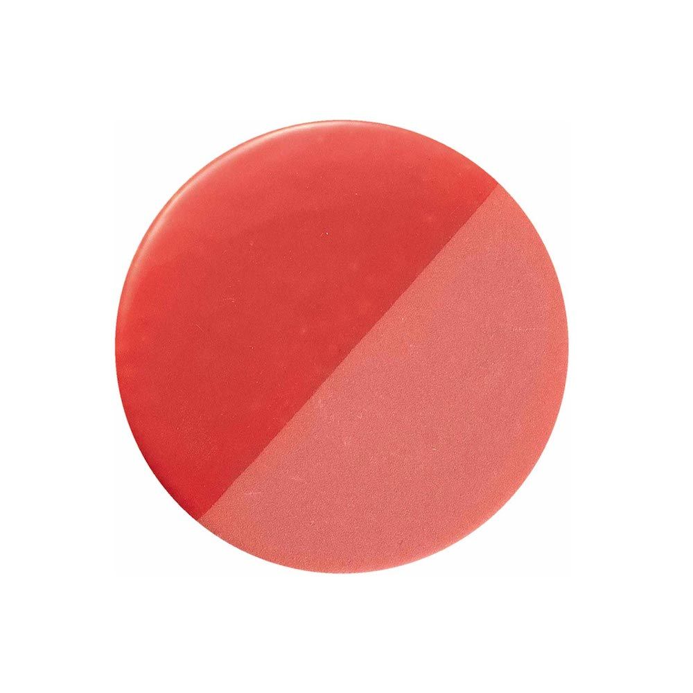 Ceramiczny plafon Pi w kolorze koralowym, rozmiar M