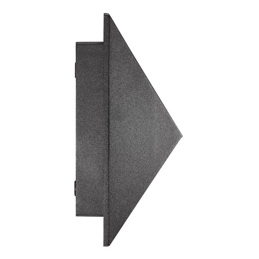 Czarny kinkiet Pontio 15 z możliwością wymiany żarówki i klasą szczelności IP54