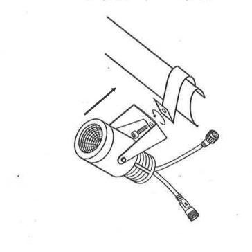 Czarny reflektor ogrodowy Garden 24, 6W LED, IP44