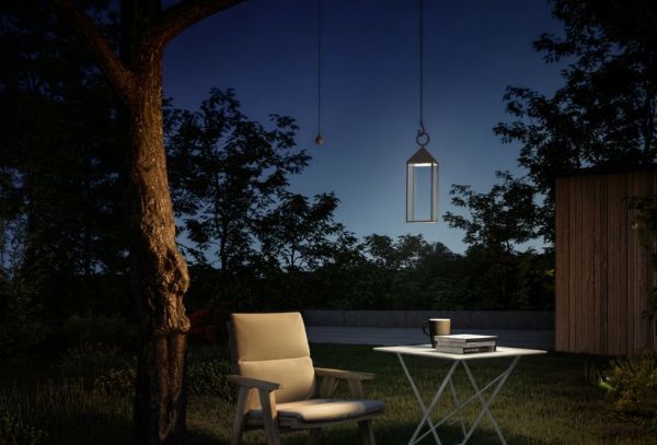 Czarny zestaw do montażu lampionu Picnic