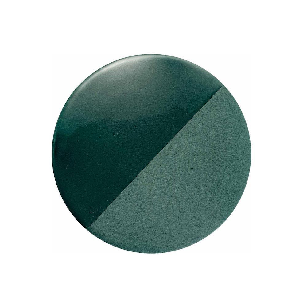 Duża wisząca lampa Bellota L w kolorze ciemnej zieleni