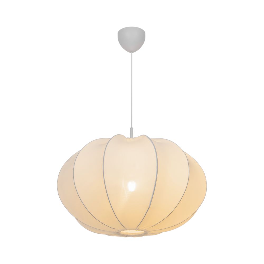 Duży biały lampion wiszący Aeron 60