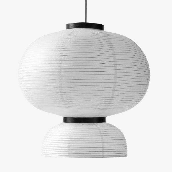 Duży lampion wiszący Formakami JH5 inspirowany stylem japandi