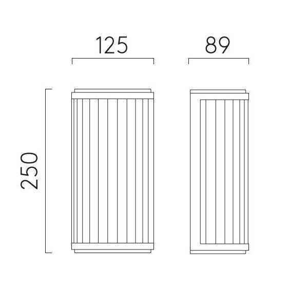 Elegancki kinkiet Versailles 250 o klasie szczelności IP44 i funkcji ściemniania