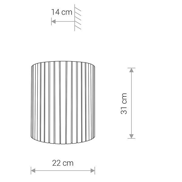 Kinkiet Boston I ze szklanym kloszem i możliwością wymiany żarówki