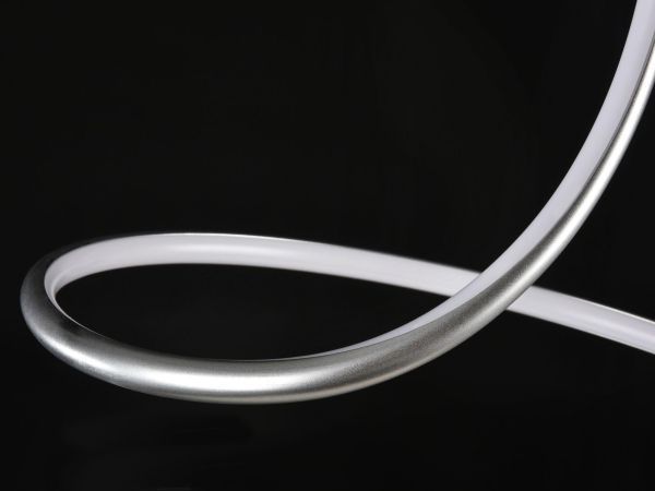 Lampa sufitowa Nastro LED Maytoni w kolorze srebrnym – outlet