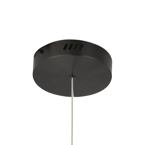 Lampa wisząca Circle w kolorze czarnym z oświetleniem LED o średnicy 100 cm