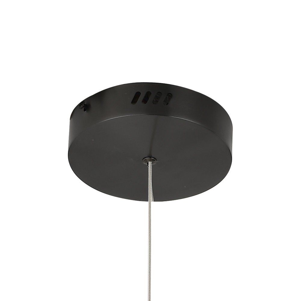 Lampa wisząca Circle w kolorze czarnym z oświetleniem LED o średnicy 100 cm
