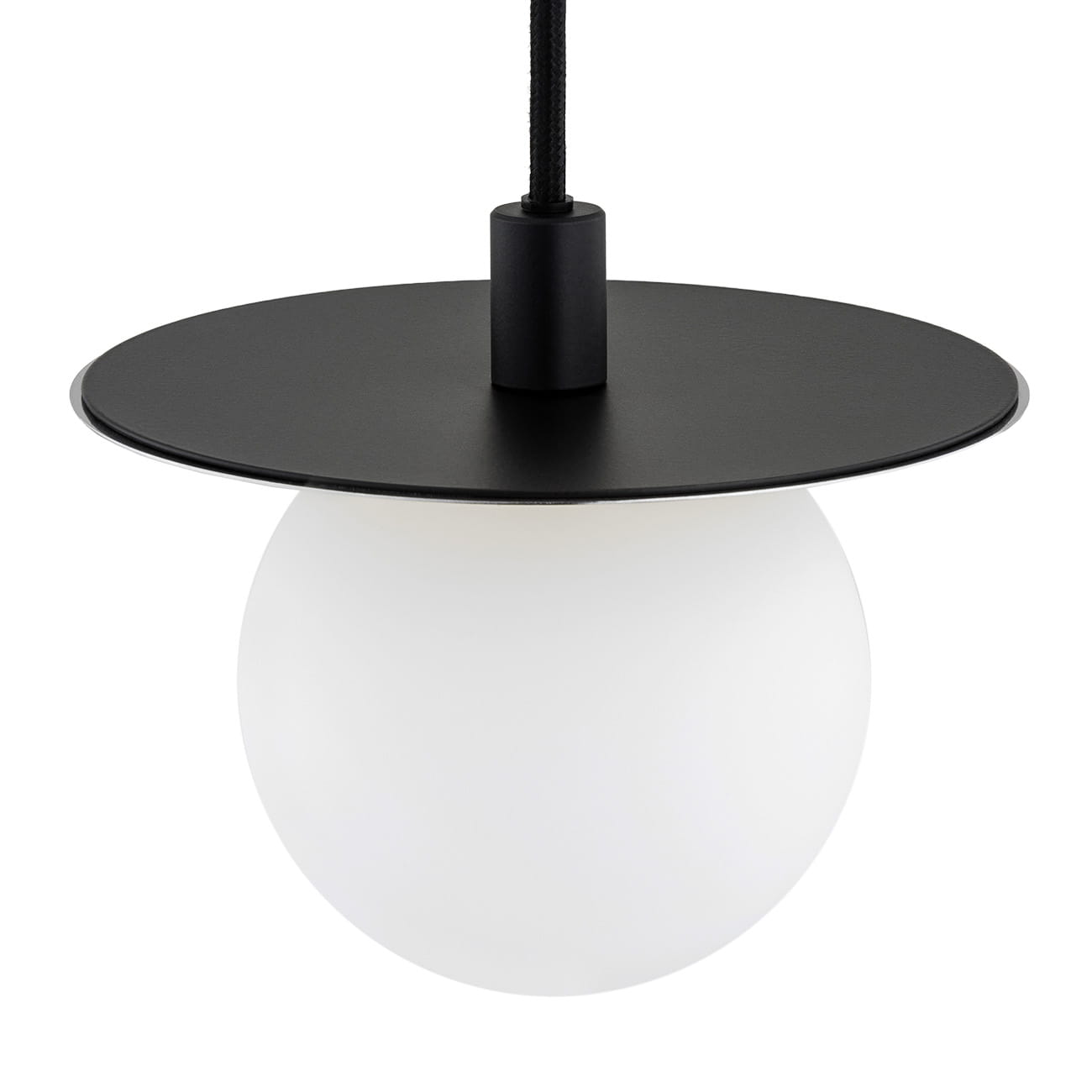 Lampa wisząca Trevi - złota, dysk nad komodę