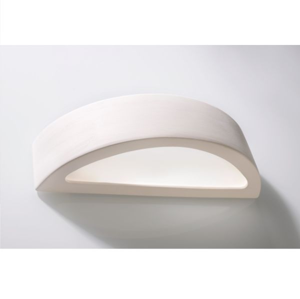 Nowoczesna lampa ścienna Atena wykonana z ceramiki