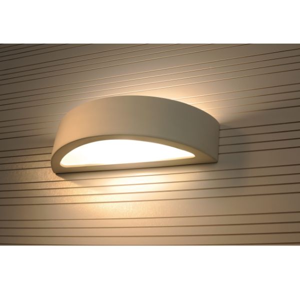 Nowoczesna lampa ścienna Atena wykonana z ceramiki