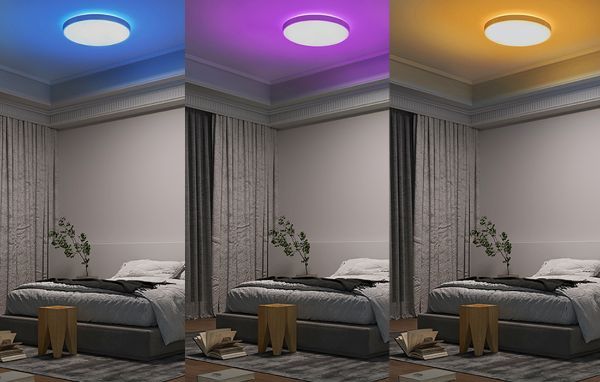 Nowoczesna lampa sufitowa Arwen 550C LED z możliwością sterowania za pomocą aplikacji
