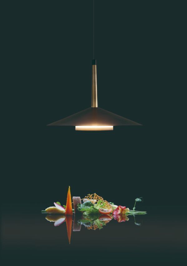 Nowoczesna wisząca lampa Orion z czarnym kloszem i oświetleniem LED