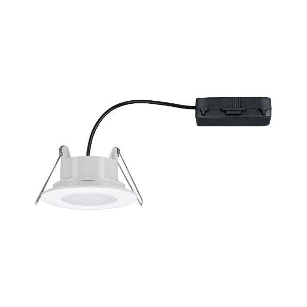 Oczko sufitowe Calla z LED, IP65, możliwość wyboru trzech barw światła