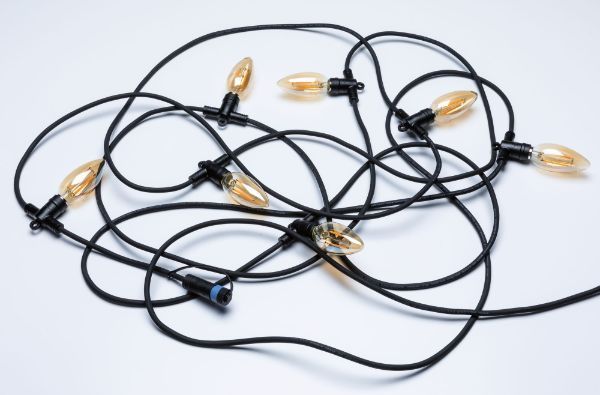 Ogrodowa girlanda świetlna Plug & Shine Classic o klasie szczelności IP44