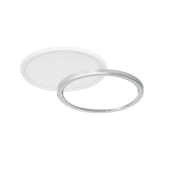 Okrągła lampa sufitowa Oja 29 z regulacją barwy światła i klasą szczelności IP54