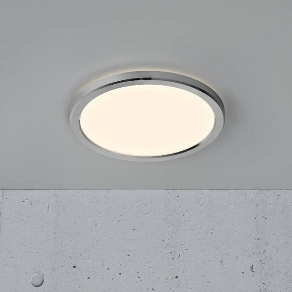 Okrągła lampa sufitowa Oja 29 z regulacją barwy światła i klasą szczelności IP54