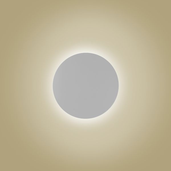 Okrągły kinkiet Luna S o średnicy 20 cm na dwie żarówki G9