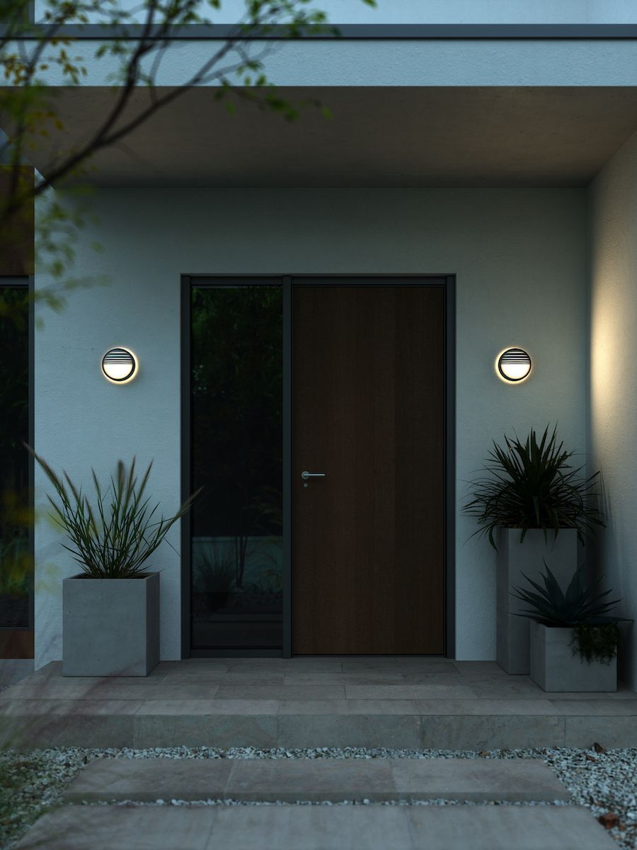 Plafon lub kinkiet Oliver Round z możliwością wymiany nakładek i klasą szczelności IP54