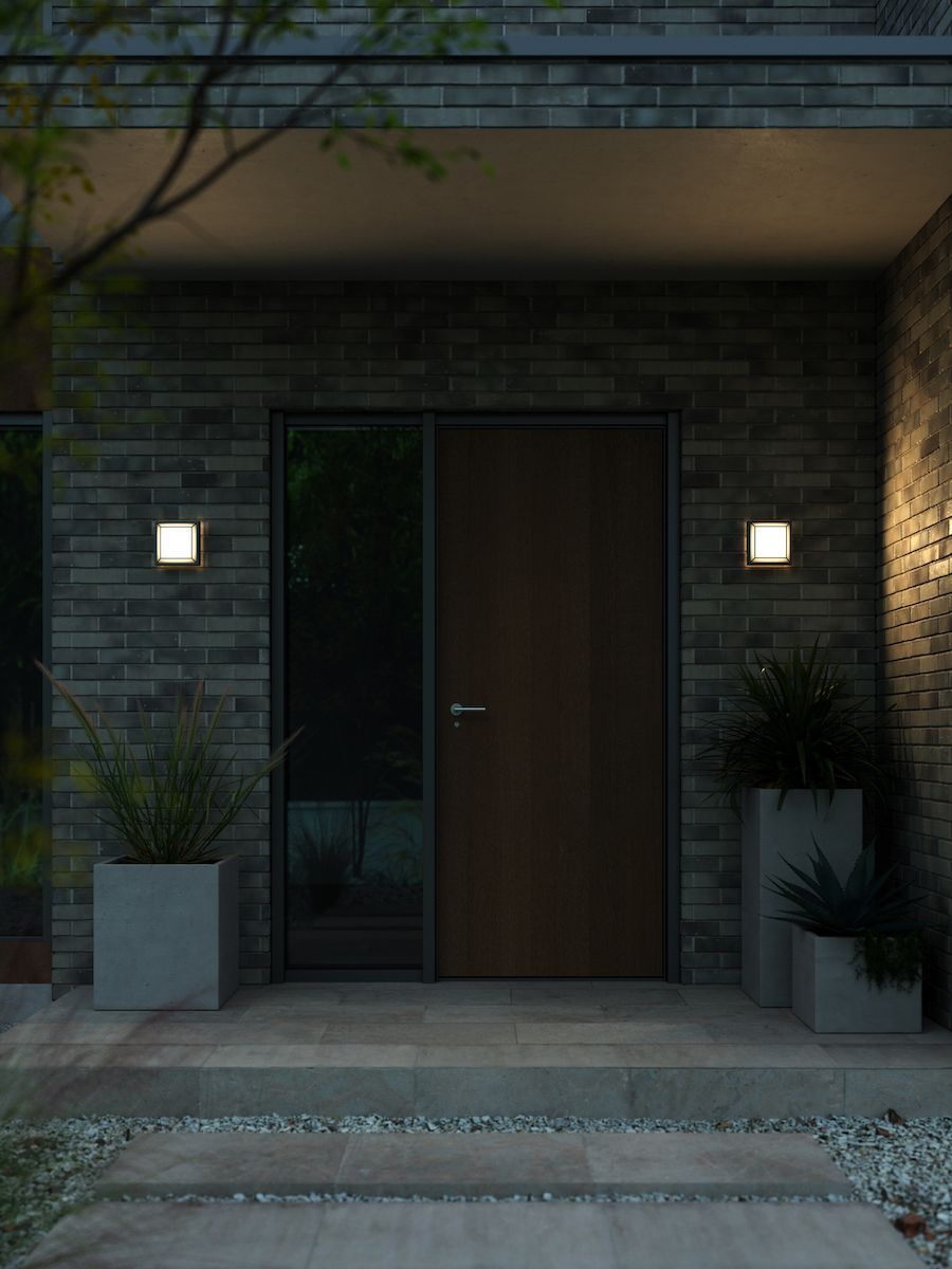 Plafon lub kinkiet Oliver Square z IP54 i możliwością wymiany obudowy