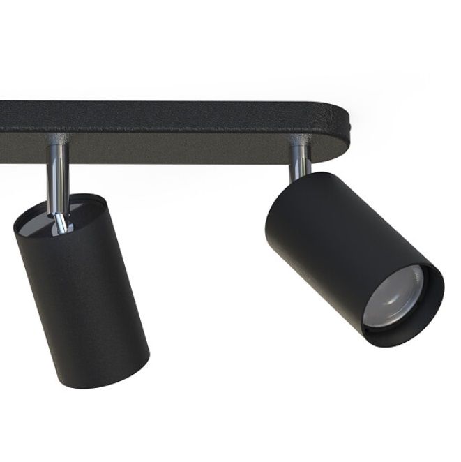 Potrójny Eye Spot – reflektory w kolorze czerni