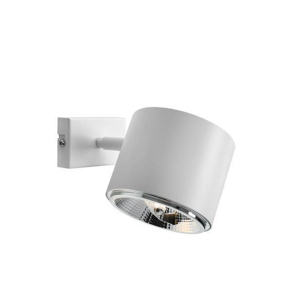 Regulowany kinkiet Bot w kolorze białym