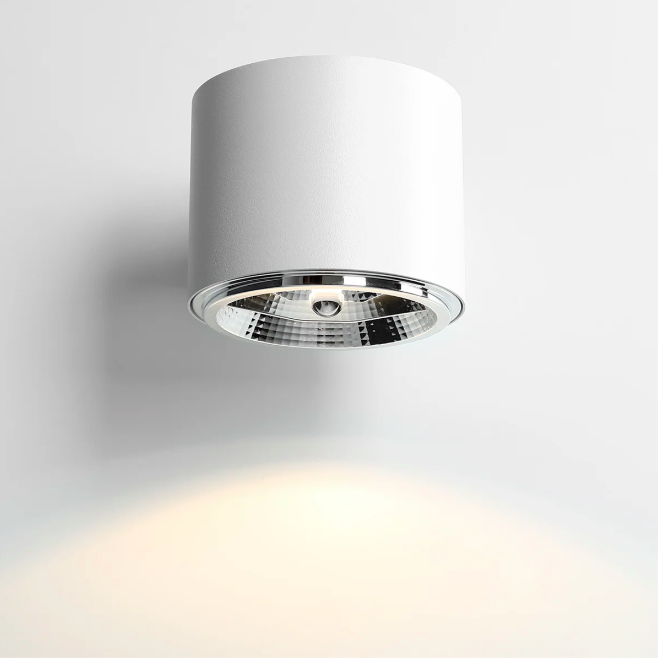 Regulowany kinkiet Bot w kolorze białym