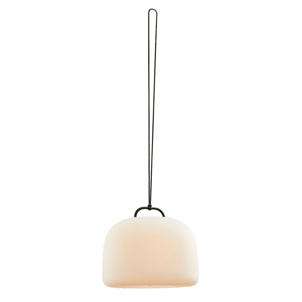Ściemnialna lampa ogrodowa Kettle 36 w kolorze zielonym, o klasie szczelności IP65