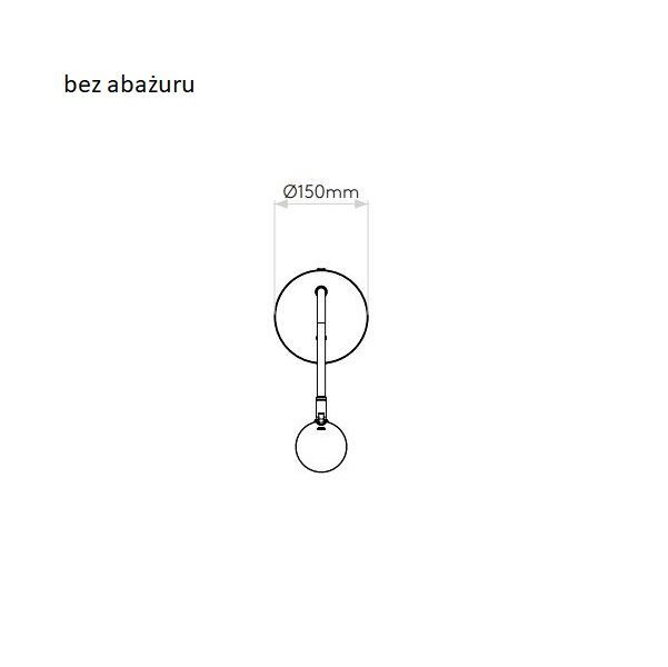 Srebrna lampa biurkowa Miura z portem USB