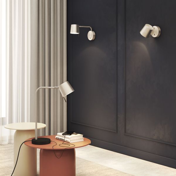 Srebrna lampa Cone 105