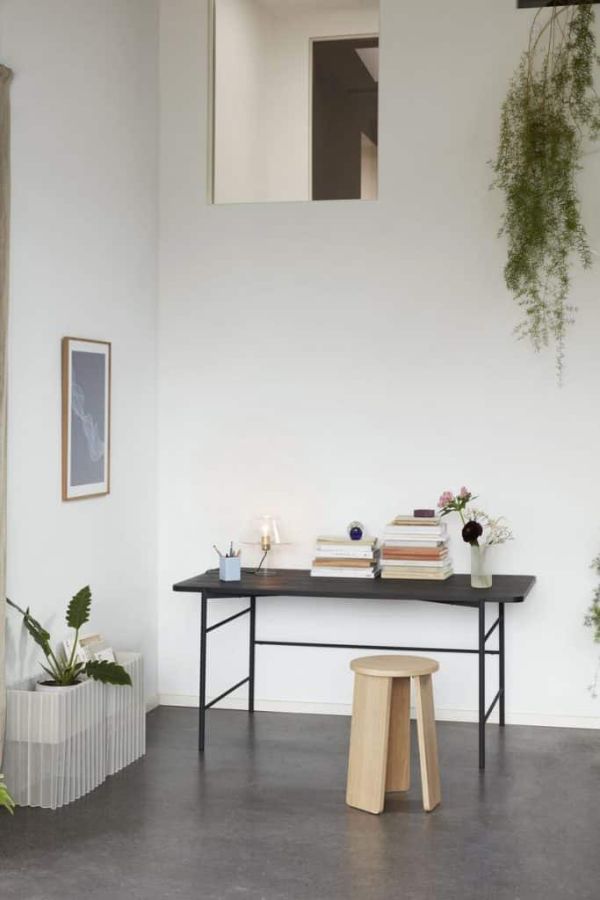 Stylowa przezroczysta lampa stołowa Gople