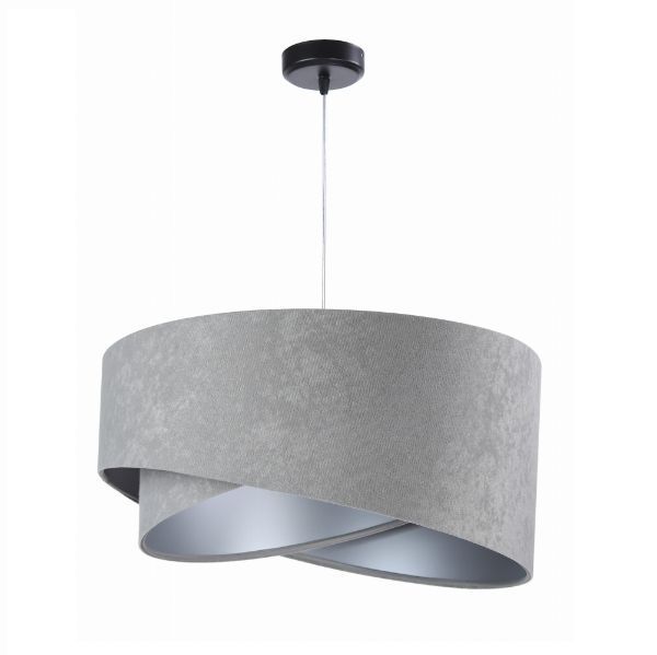 Lampy wiszące z weluru