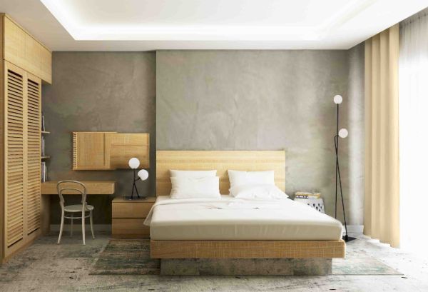 Unikatowa czarna lampa stołowa Faron z szklanymi kloszami